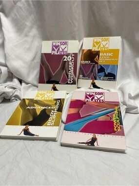 * Windsor Pilates exercise DVD set lot of 4